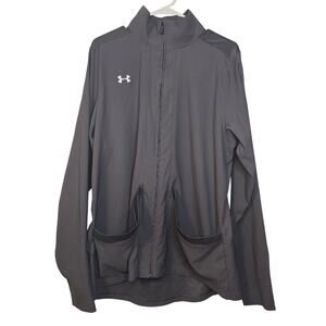 Under Armour Men's‎ Gray Athletic Full Zip Jacket Size XL